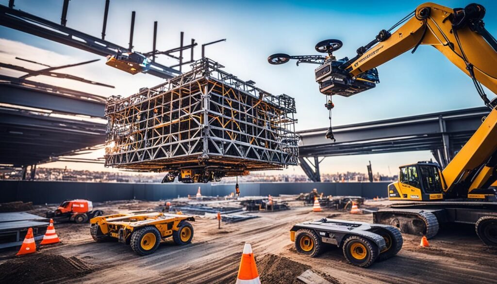 Construction drones