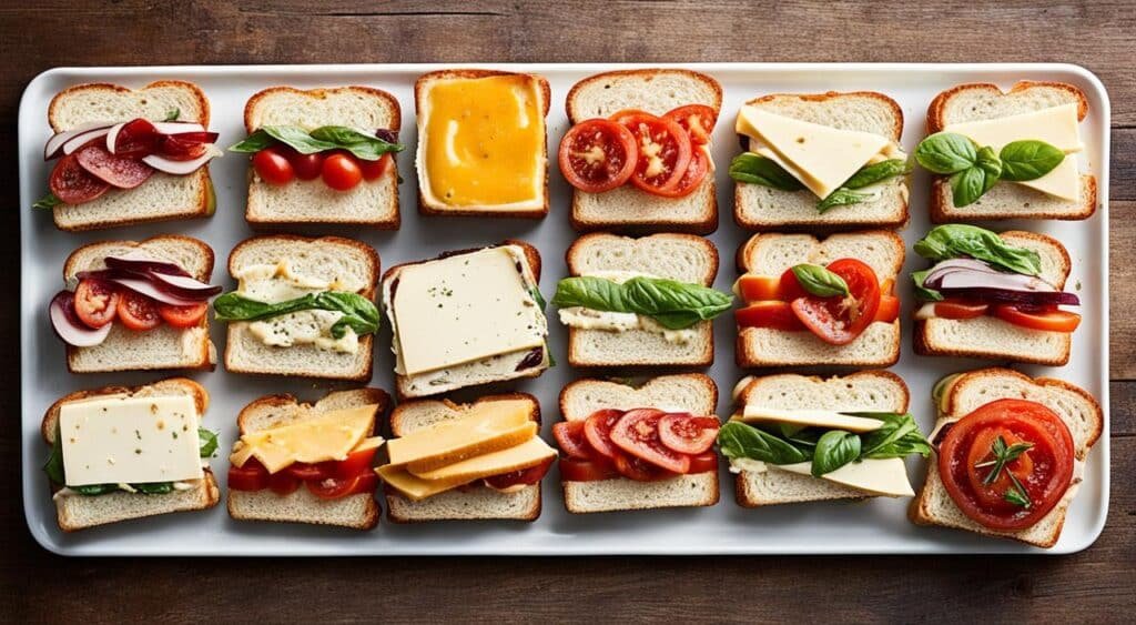 cheese sandwich variations